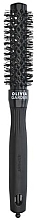 Rundbürste 20 mm - Olivia Garden Essential Blowout Shine Wavy Black — Bild N1