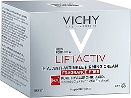 Straffende Anti-Falten-Creme - Vichy Liftactiv H.A. Anti-Wrinkle Firming Cream Fragrance-Free — Bild N1