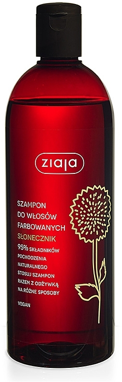 Shampoo für coloriertes Haar mit Sonnenblume - Ziaja Shampoo  — Bild N1