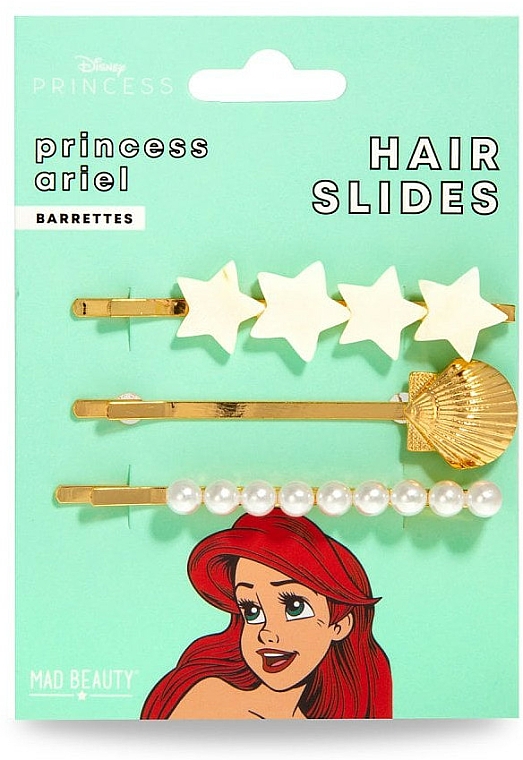 Haarspangen-Set 3 St. - Mad Beauty Disney POP Princess Hair Slides Ariel — Bild N1