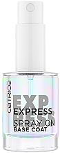 Düfte, Parfümerie und Kosmetik 2in1 Nagelspray-Nagelüberlack - Catrice Express Spray On Base Coat