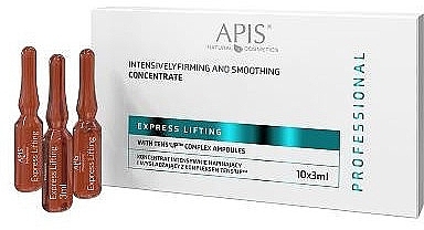 Lifting-Konzentrat für das Gesicht - APIS Professional Express Lifting Tens Up Complex Ampoules  — Bild N1