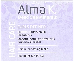 Glättende Maske für krauses Haar - Alma K. Curls Defined Smooth Curls Mask — Bild N2