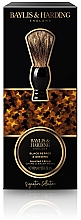 Düfte, Parfümerie und Kosmetik Set - Baylis & Harding Black Pepper & Ginseng (Rasiercreme 100ml + Rasierpinsel 1St.)
