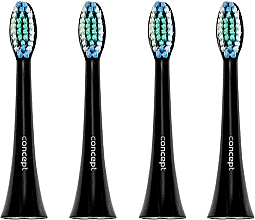 Düfte, Parfümerie und Kosmetik Erzatz-Zahnbürstenkopf für Schallzahnbürste schwarz - Concept Sonic Toothbrush Heads Daily Clean ZK0006