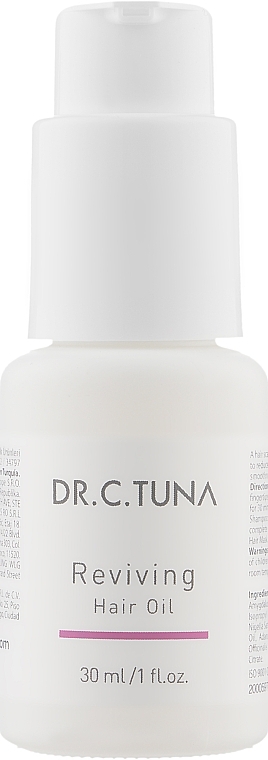 Belebendes Haaröl - Farmasi Dr.C.Tuna Reviving Hair Oil — Bild N1
