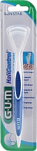 Düfte, Parfümerie und Kosmetik Zungenreiniger blau - G.U.M Dual Action Tongue Cleaner Brush And Scraper