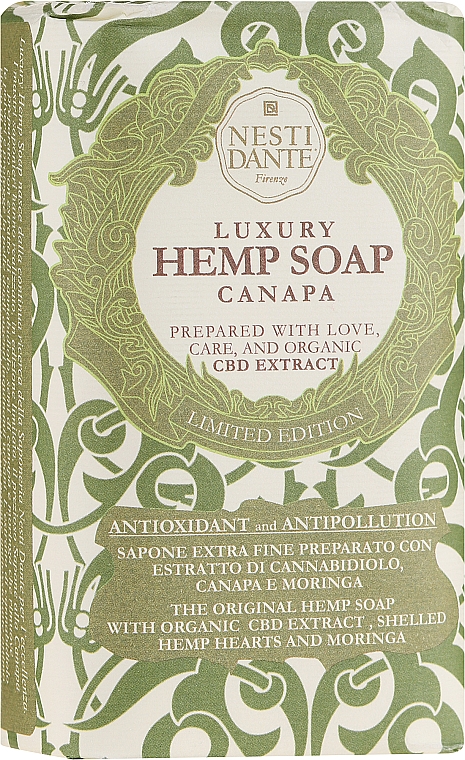 Luxuriöse Hanfseife - Nesti Dante Natural Luxury Hemp Soap Limited Edition — Bild N1