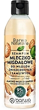 Shampoo für strapaziertes und brüchiges Haar Mandelmilch - Barwa Natural Almond Milk Shampoo — Bild N1