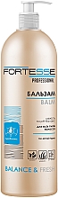 Haarspülung mit Spender - Fortesse Professional Balance & Fresh Balm — Bild N1