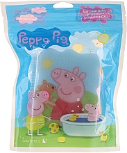 Düfte, Parfümerie und Kosmetik Kinder-Badeschwamm Peppa Pig Sommer blau - Suavipiel Peppa Pig Bath Sponge