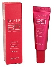 Düfte, Parfümerie und Kosmetik Anti-Falten aufhellende BB Creme mini mit LSF 30 - Skin79 Hot Pink Super+