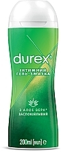 Düfte, Parfümerie und Kosmetik Sanftes 2in1 Massage- und Gleitgel mit Aloe Vera - Durex Play Massage 2in1
