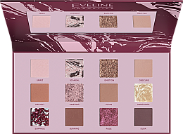 Lidschattenpalette - Eveline Cosmetics Shocking Nudes Eyeshadow Palette — Bild N2