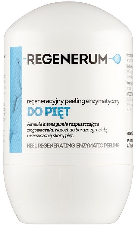 Regenerierendes Enzympeeling für Fersen - Aflofarm Regenerum Heel Regenerating Enzymatic Peeling Roll On — Bild N1