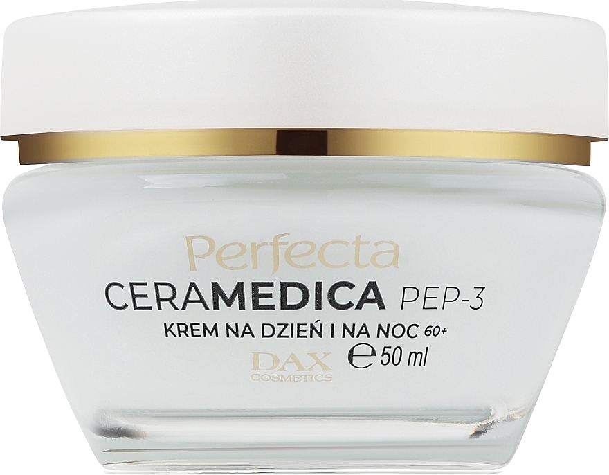Anti-Falten Lifting-Creme für Tag und Nacht 60+ - Perfecta Ceramedica Pep-3 Lifting Anti-Aging Face Cream 60+ — Bild N2