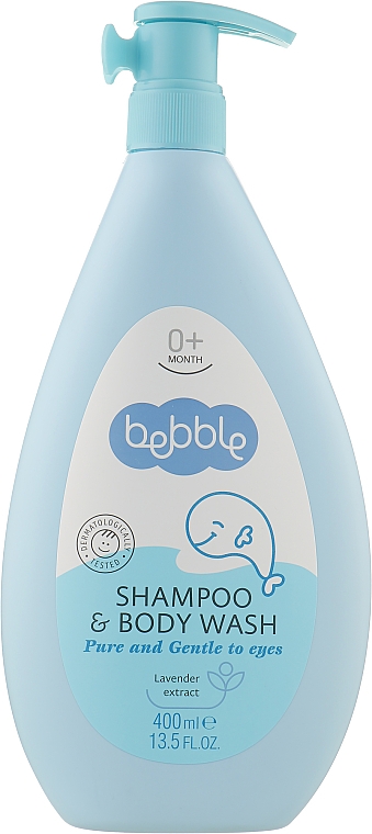Shampoo für Babys mit Lavendelextrakt - Bebble Shampoo & Body Wash — Bild N3