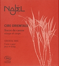 Düfte, Parfümerie und Kosmetik Orientalisches Zucker-Enthaarungswachs - Najel Organic Oriental Sugar Wax
