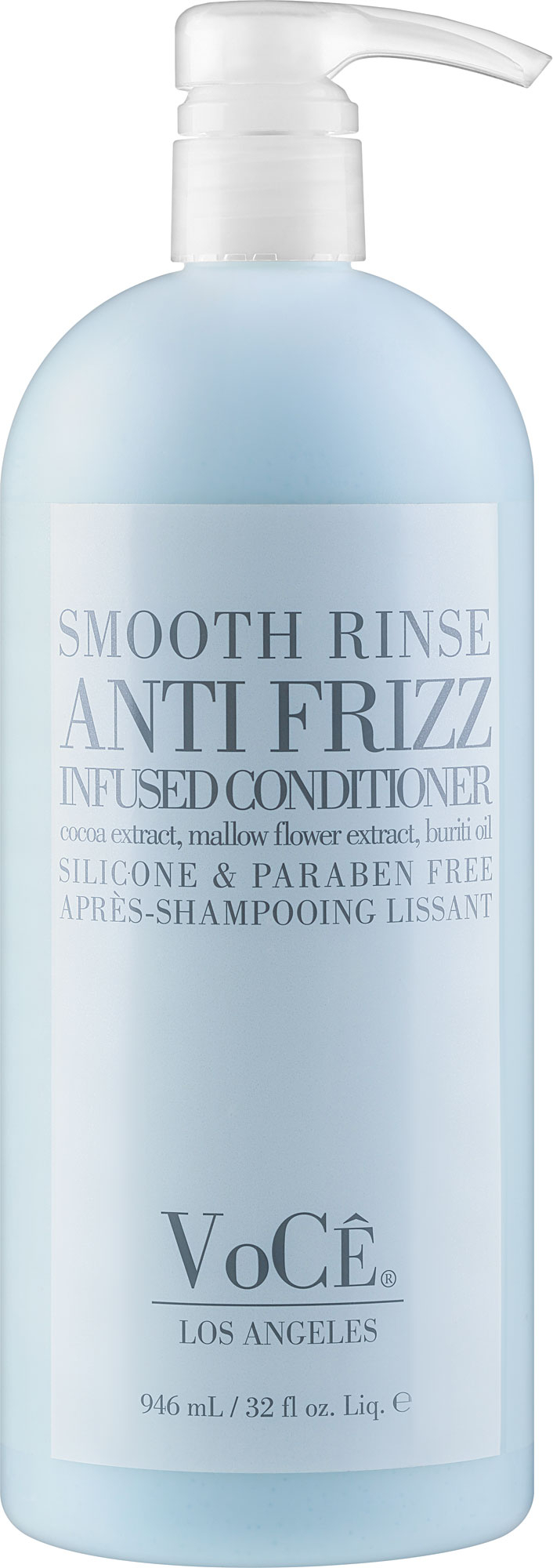 Haarspülung - VoCe Haircare Smooth Rinse Anti Frizz Infused Conditioner — Bild 1000 ml