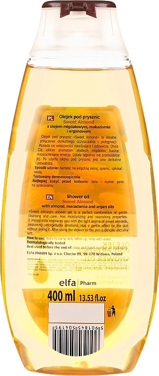 Duschöl mit süßen Mandeln - Fresh Juice Shower Oil Sweet Almond — Bild N2