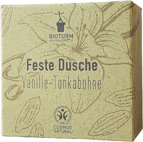 Festes Duschgel mit Vanille und Tonkabohne - Bioturm Vanilla & Tonka Bean Solid Shower Gel № 138 — Bild N1