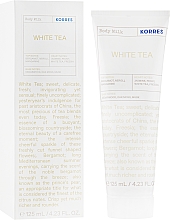 Düfte, Parfümerie und Kosmetik Körpermilch mit weißem Tee - Korres Body Milk White Tea