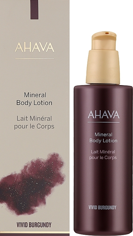 Mineralische Körperlotion - Ahava Vivid Burgundy Mineral Body Lotion — Bild N2