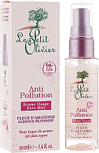 Reinigendes und beruhigendes Gesichtsspray mit Mandelblüte - Le Petit Olivier Anti-Pollution Face Mist Almond Blossom — Bild N1