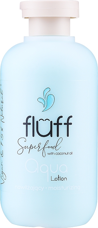 Feuchtigkeitsspendende Körperlotion - Fluff Moisturizing Lotion Aqua Coconut Oil — Bild N1