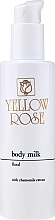 Düfte, Parfümerie und Kosmetik Feuchtigkeitsspendende Körpermilch mit Kamillenextrakt und Blumenduft - Yellow Rose Body Milk Floral