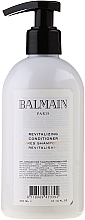 Haarpflegeset - Balmain Paris Hair Couture Silver Revitalizing Care Set (Haarmaske 200ml + Conditioner 300ml + Shampoo 300ml + Haarkamm) — Bild N3
