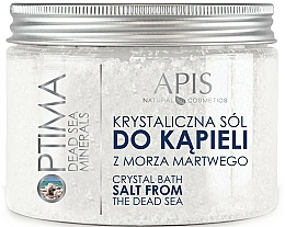 Düfte, Parfümerie und Kosmetik Anti-Cellulite Badesalz aus dem Toten Meer - Apis Professional Optima Crystal Balm Salt From The Dead Sea