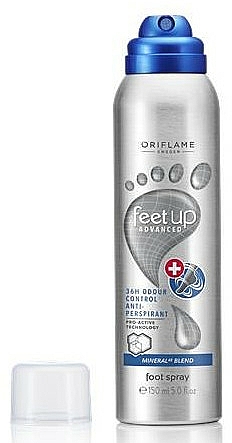 Fußspray Antitranspirant - Oriflame Feet Up Advanced Deodorant For Legs — Bild N1