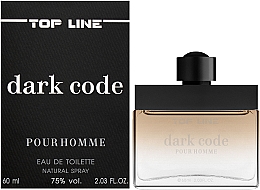 Aroma Parfume Top Line Dark Code - Eau de Toilette — Bild N2