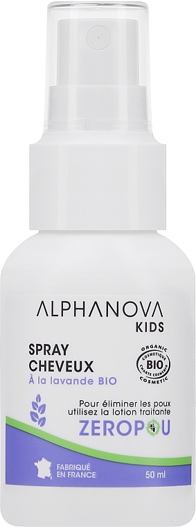 Läuse-Abwehrspray für Kinder - Alphanova Kids Spray