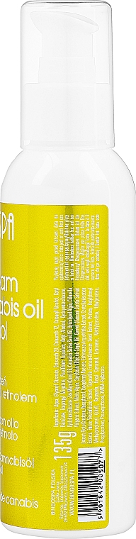 Tagescreme mit Hanföl umd Retinol - BingoSpa Day Cream With Cannabis Oil Retinol And Zea Mays — Bild N2
