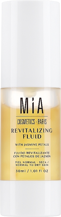 Revitalisierendes Gesichtsfluid mit Jasminblütenblättern - Mia Cosmetics Paris Revitalizing Fluid With Jasmine Petals — Bild N1