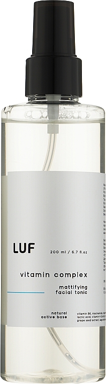 Tief regenerierendes und entzündungshemmendes Gesichtstonikum - Luff Active Vitamin Complex Face Tonic — Bild N1