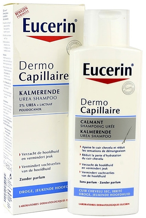 Beruhigendes Shampoo für trockene Kopfhaut - Eucerin DermoCapillaire Shampoo — Bild N1