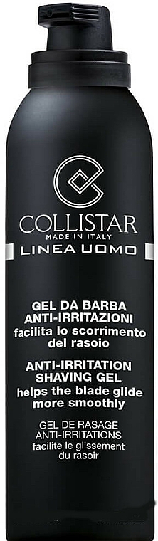 Rasiergel - Collistar Linea Uomo Anti-Irritation Shaving Gel