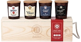 Düfte, Parfümerie und Kosmetik Set - Himalaya dal 1989 Candela Selection Whisky In Box Set (candle/75gx4 + box/1pcs)