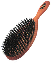 Düfte, Parfümerie und Kosmetik Haarbürste aus Birnenholz oval 20 cm - Golddachs Dittmar
