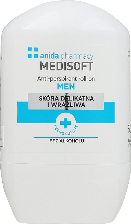 Deo Roll-on Antitranspirant - Anida Pharmacy Medisoft Man Deo Roll-On — Bild N1