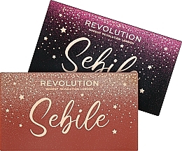 Lidschattenpalette - Makeup Revolution Sebile Eyeshadow Palette — Foto N4