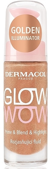 Highlighter - Dermacol Glow Wow Prime & Blend & Highlight — Bild N1