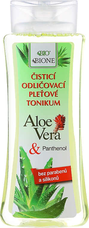Make-up Entferner mit Aloe Vera - Bione Cosmetics Aloe Vera Soothing Cleansing Make-up Removal Facial Tonic