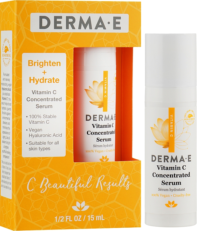 Konzentriertes Serum mit Vitamin C - Derma E Vitamin C Serum (miniprodukt) — Bild N2