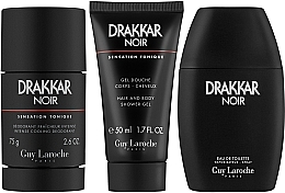 Guy Laroche Drakkar Noir - Duftset (Eau de Toilette 50ml + Duschgel 50ml + Deodorant 75ml)  — Bild N3