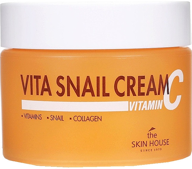 Gesichtscreme mit Schneckenschleim und Vitaminen - The Skin House Vita Snail Cream Vitamin C — Bild N1