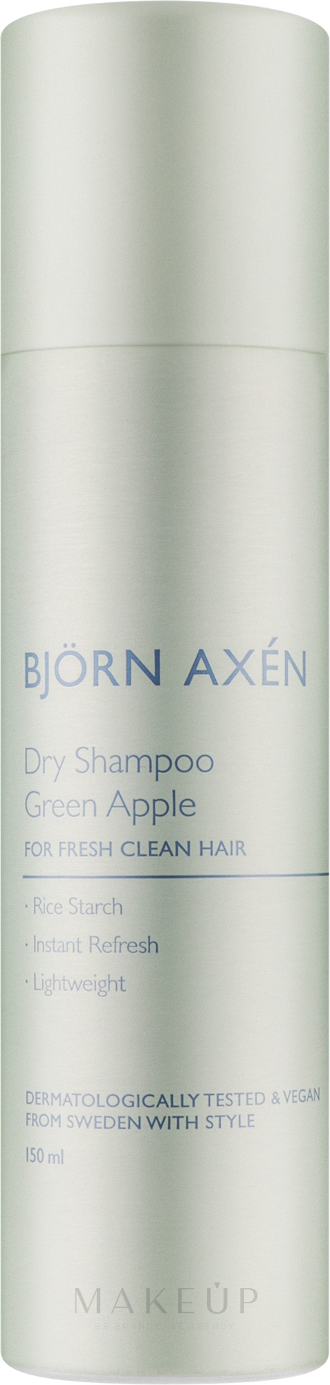 Trockenshampoo mit grünem Apfelduft - BjOrn AxEn Dry Shampoo Green Apple — Bild 150 ml